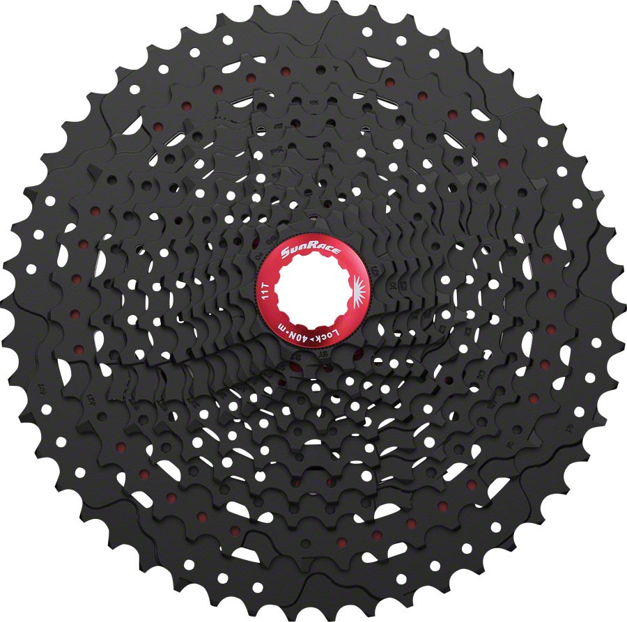 SunRace MZ90 Cassette – 12 Speed, 11-50t, Black
