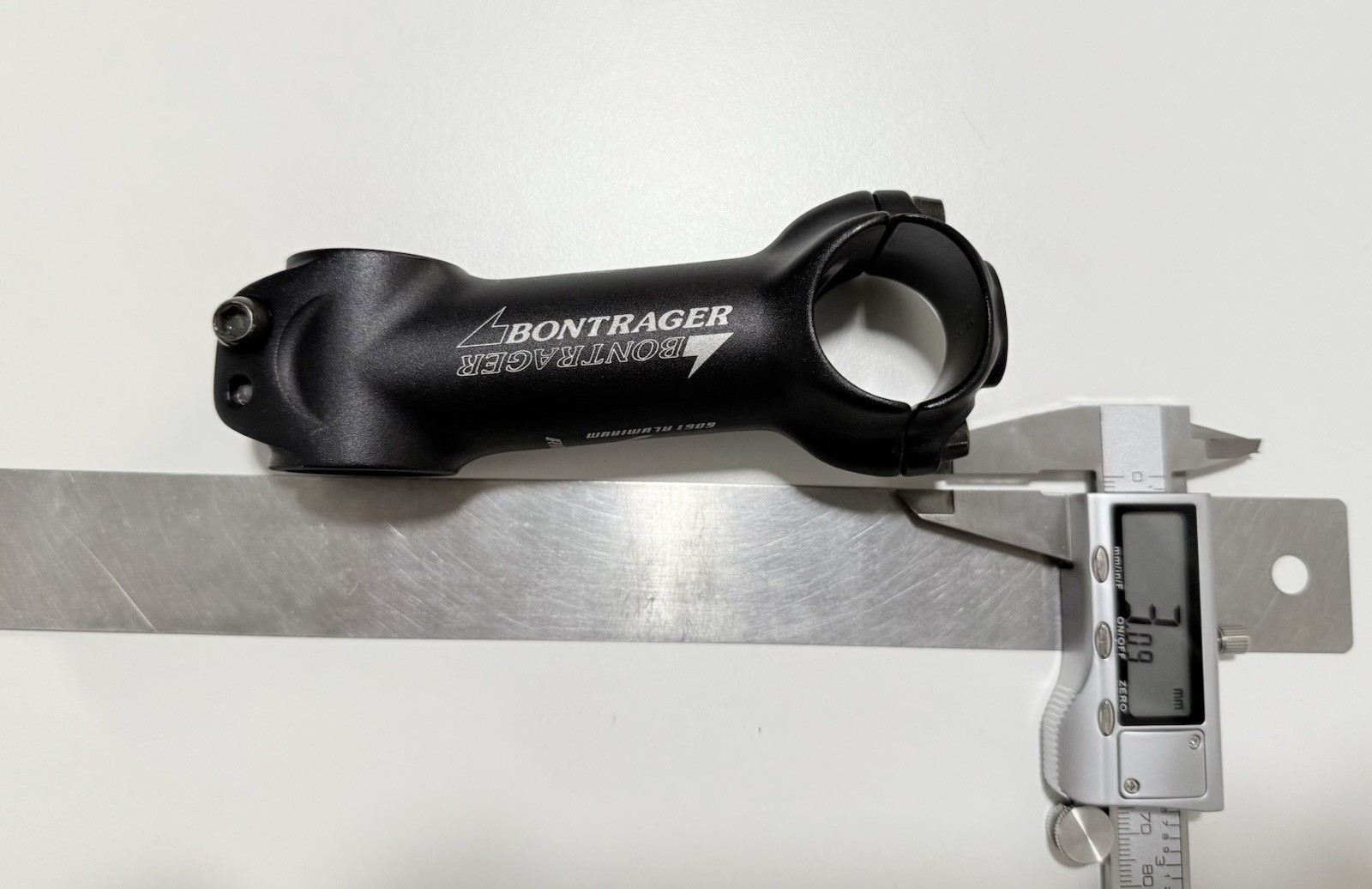Bontrager Race 95mm Bicycle Stem 1 1/8″ Clamp 31.8 mm