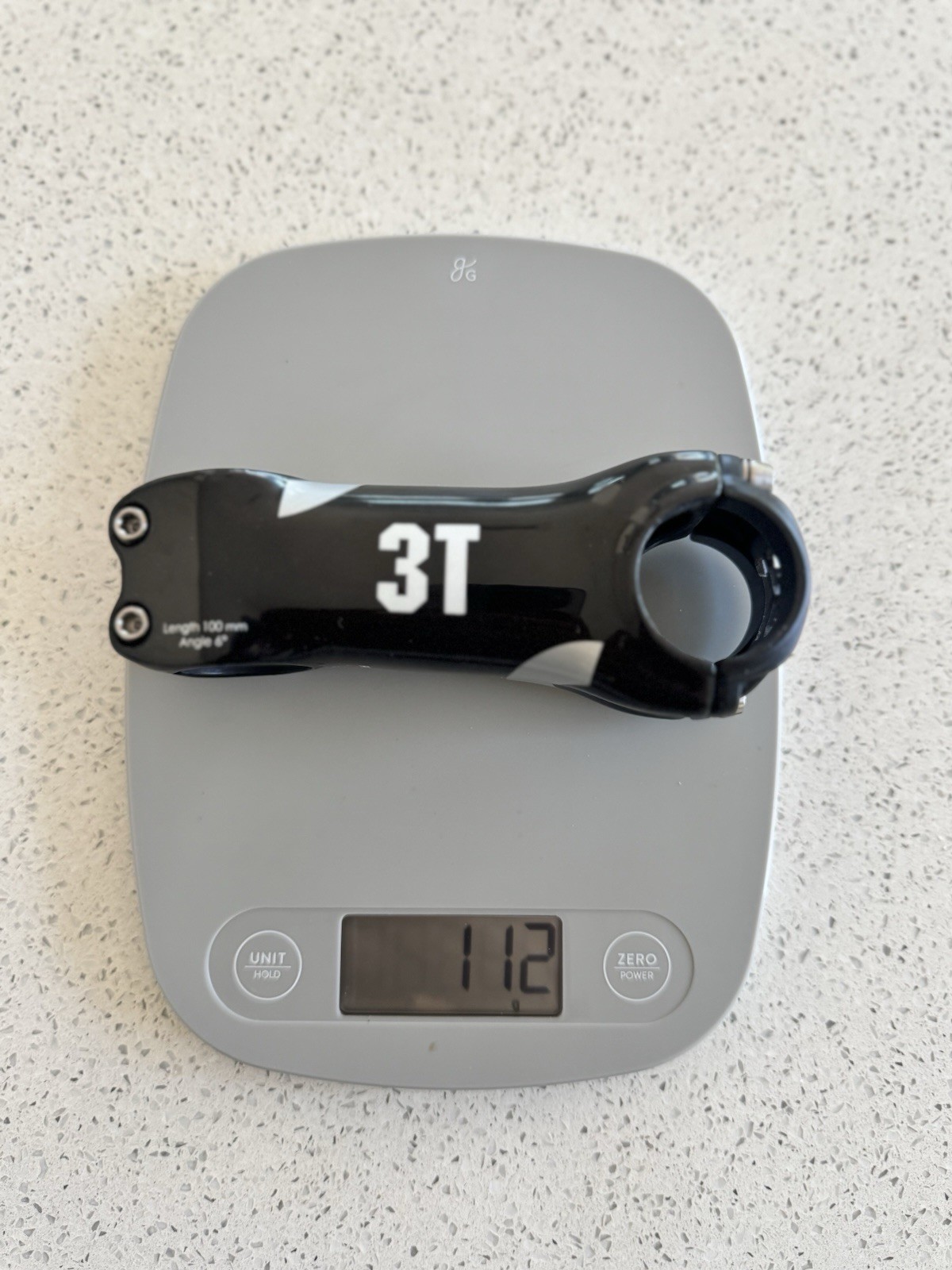 3T ARX LTD Carbon Bike Stem 100mm with ±6 Degree 31.8mm