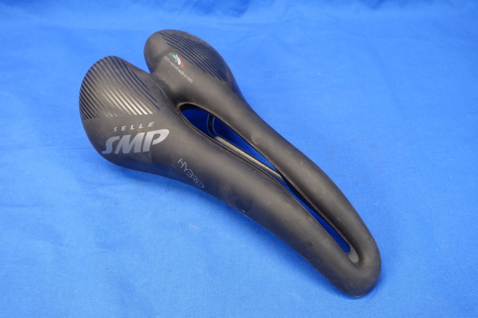 Selle SMP Hybrid 140mm Width Bike Saddle, Bicycle Seat, Stainless Steel Rails