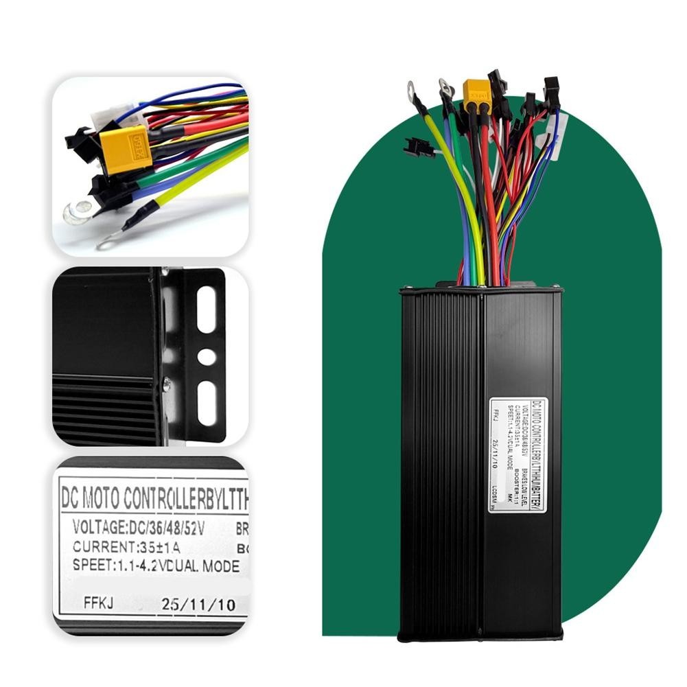 36V 48V 52V 35A Aluminum Controller for E-Bike For Brushless Motor Use