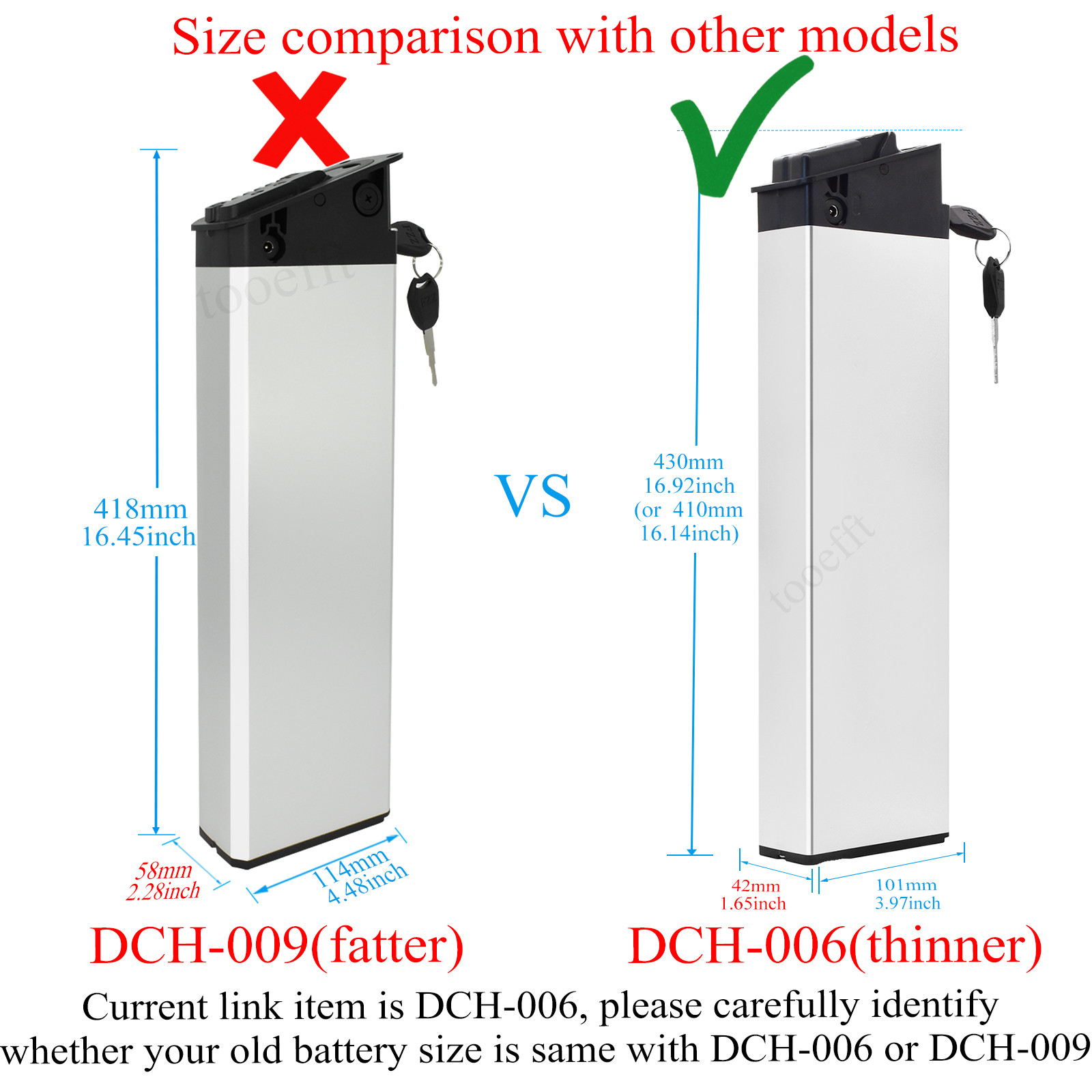 48V 10.4Ah 14Ah Folding Bike Battery for eLectric XP2.0 Samebike LO26 20LVXD30