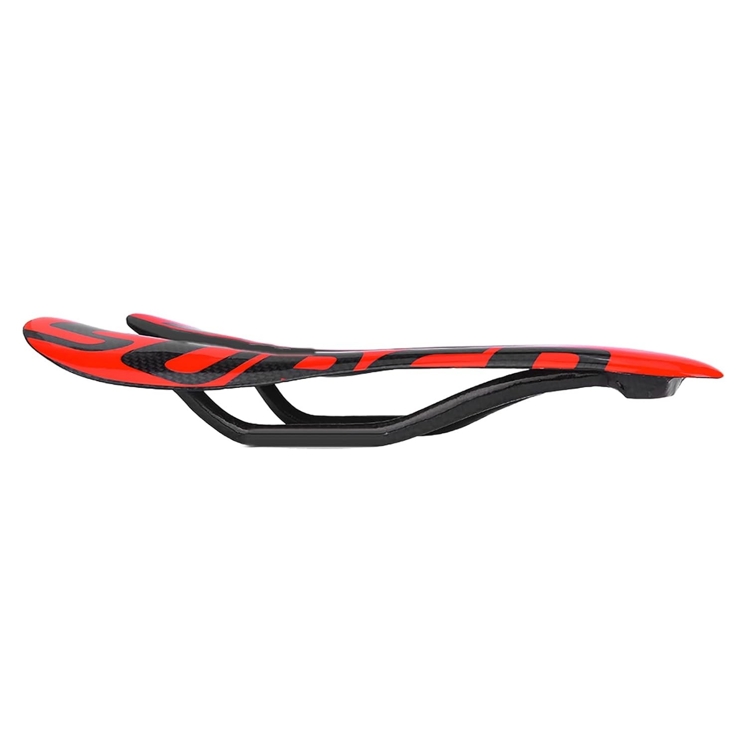 Carbon Fiber Red Ergonomic Comfort Bike Saddle Road Bike Seat Design