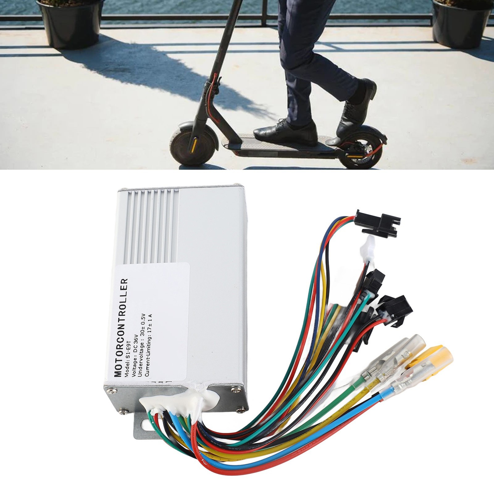 350W 36V Electric Scooter E9T Controller Aluminum Alloy Electric Cycle Motor