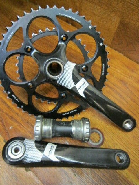 SRAM FORCE 172.5L 50/34T GXP 2 x 10 SPEED DOUBLE CARBON GROUP BUILD KIT GRUPPO