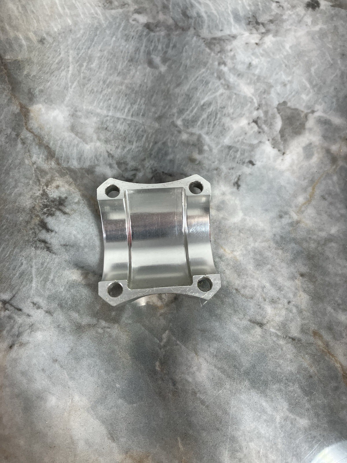 Thomson Elite X4 Stem Faceplate Silver 31.8mm