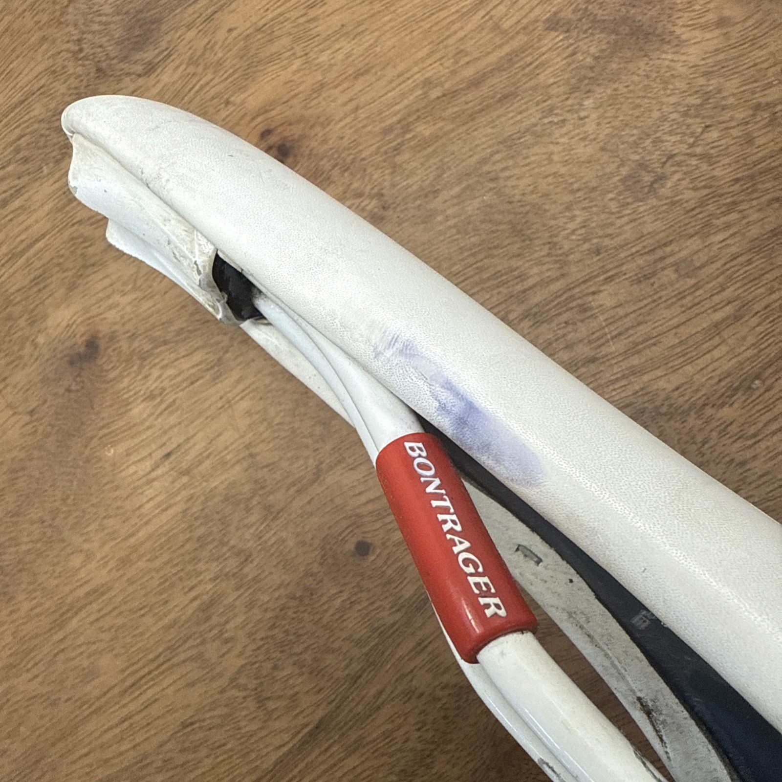 Bontrager Inform RL Stainless Steel Rails White 146mm