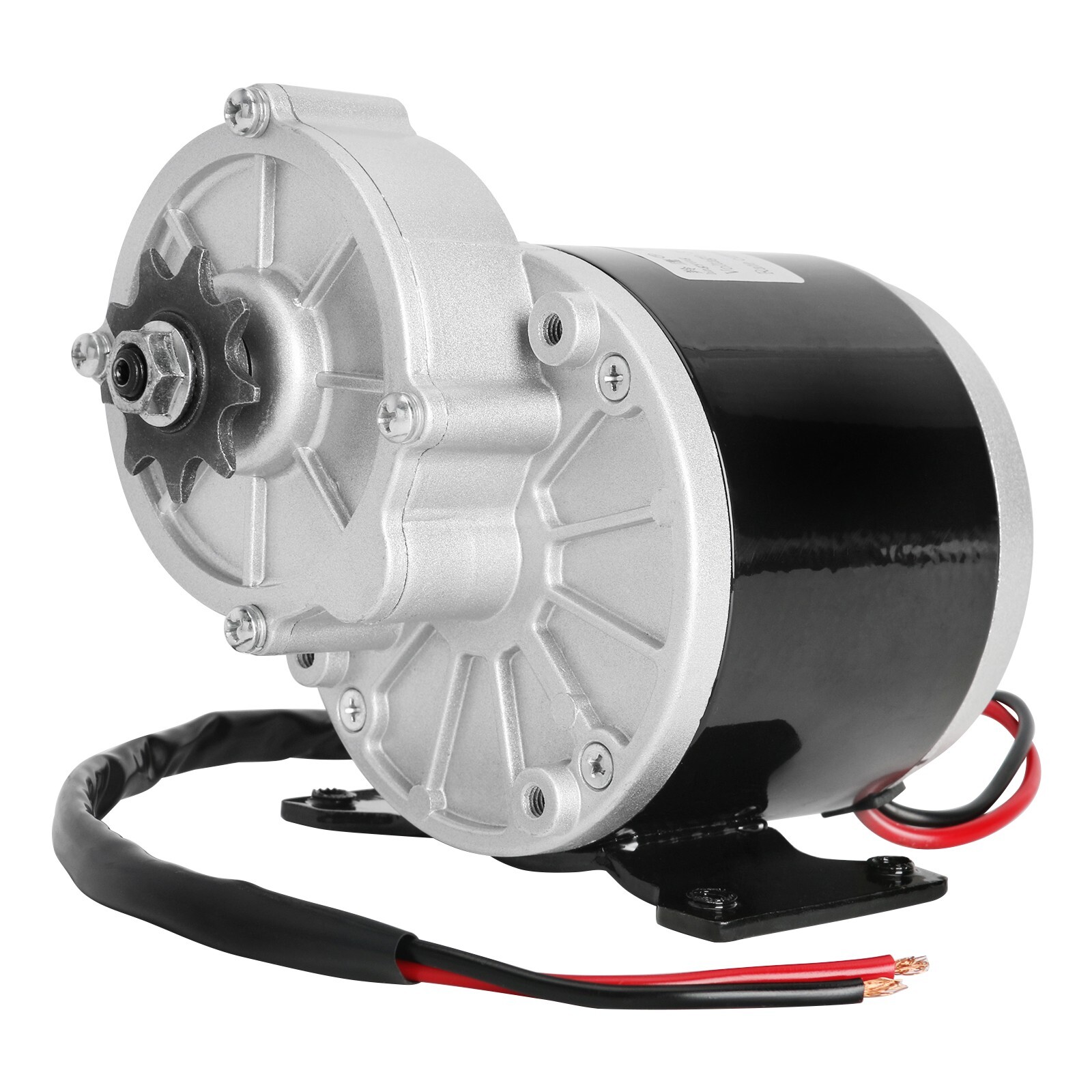 MY1016Z3 36V 350W DC Gear Reduction Brush Motor For E-Bike Scooter ATV Go Kart