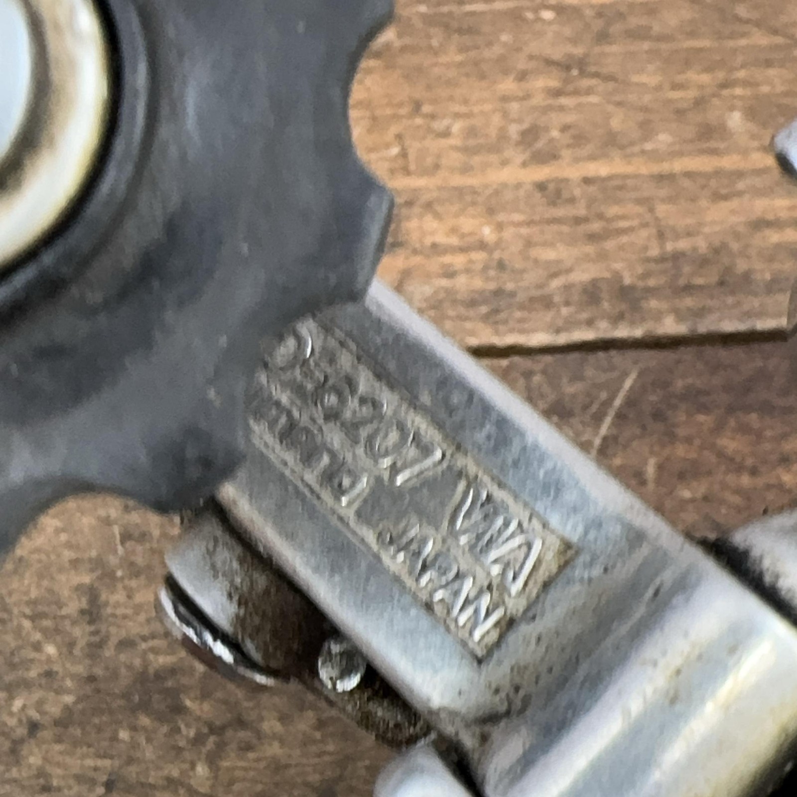 Vintage Shimano 600 Rear Derailleur LONG Cage Bolt-On Silver Road Japan Friction