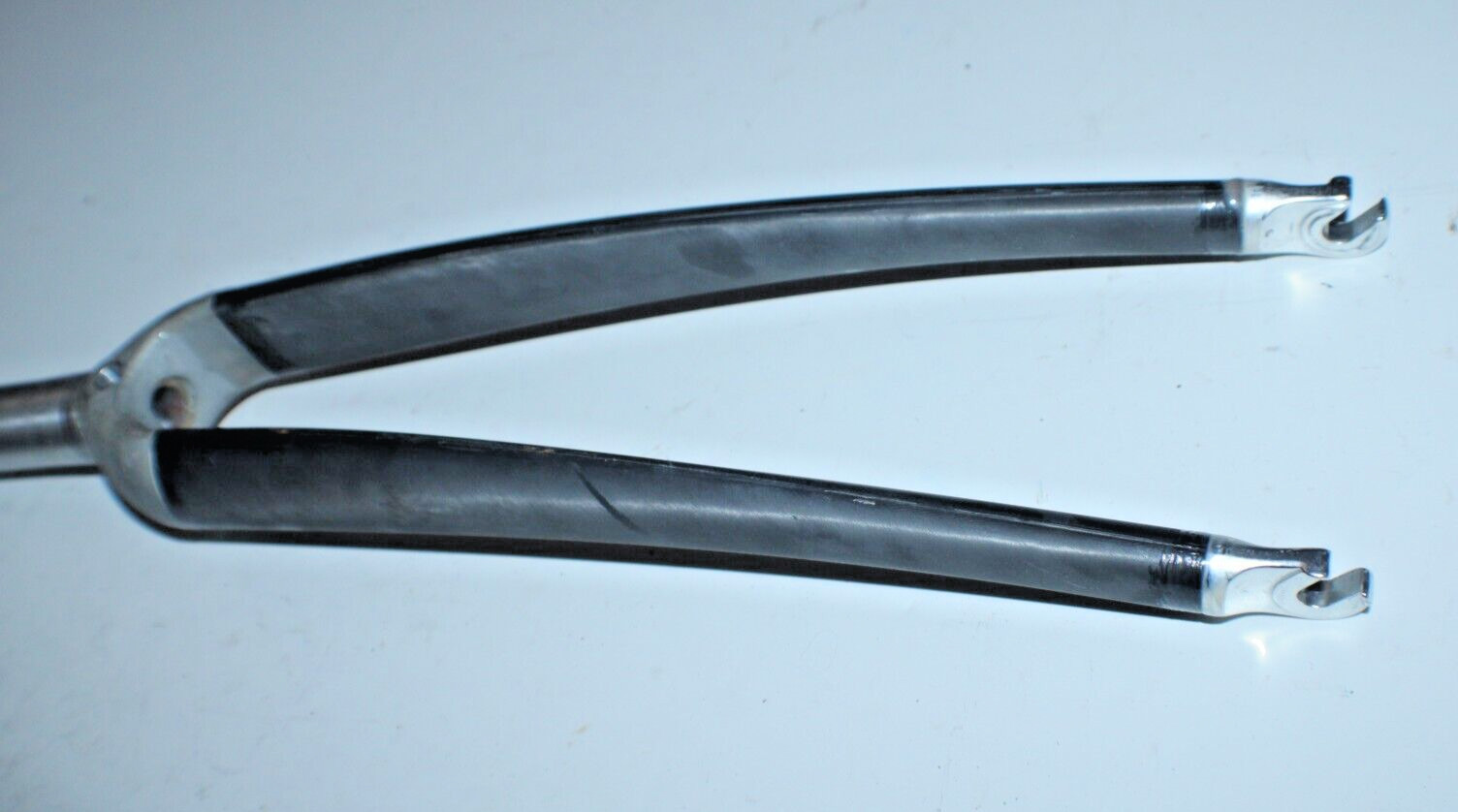 Vintage Carbon Road Bike Bladed Fork 700c 11/8″ Threadless 213mm USA Shipping
