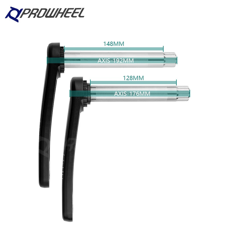 176/192mm Crank Arm Snow Fat Bike Crank with Bottom Bracket BB100/120MM