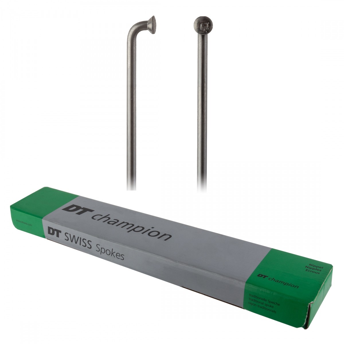 Dt Swiss Champion J-Bend 2.34 (13G) 190mm Silver