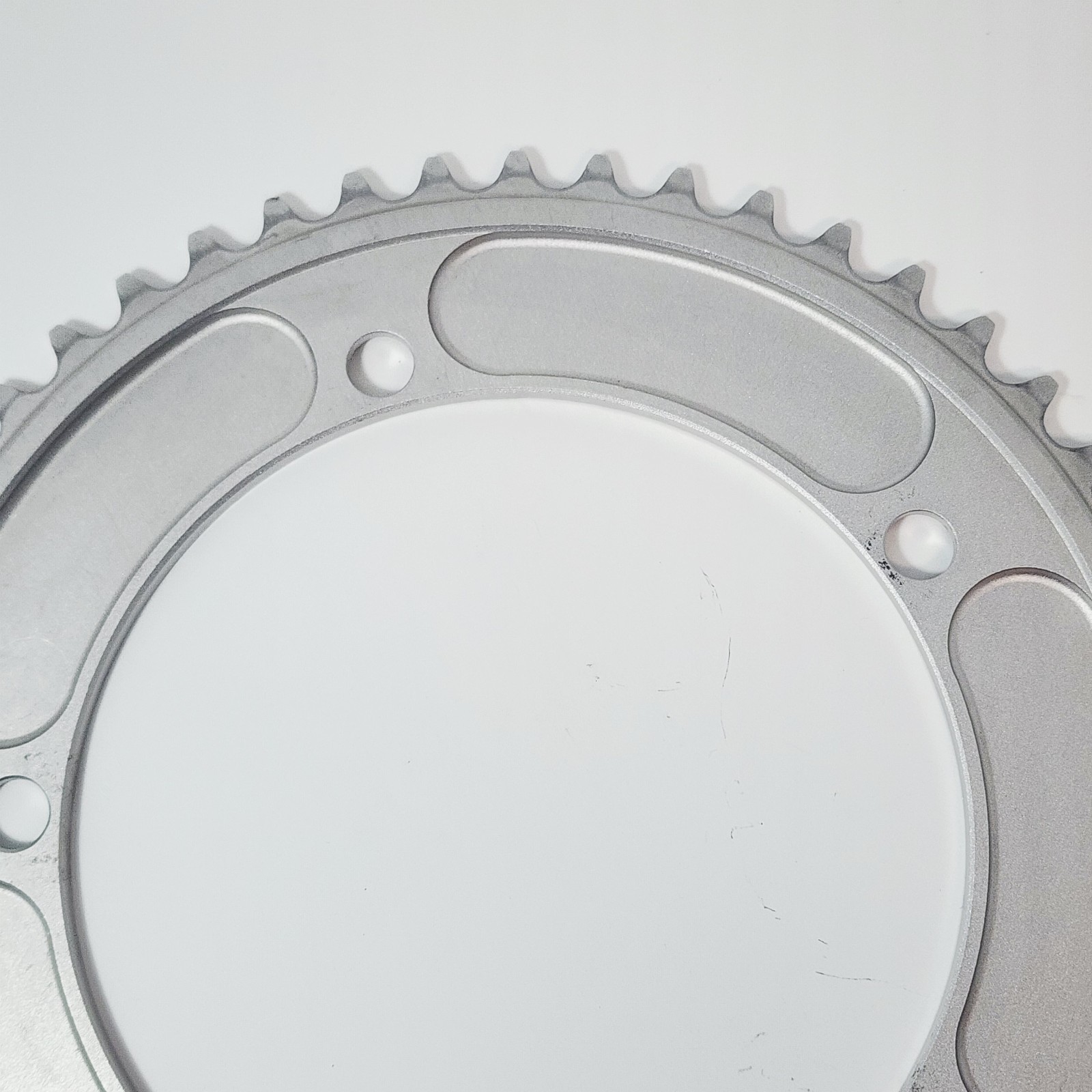 Sugino ZEN 50T NJS Track Chainring 144 BCD 1/8 Silver Keirin Fixed Japan