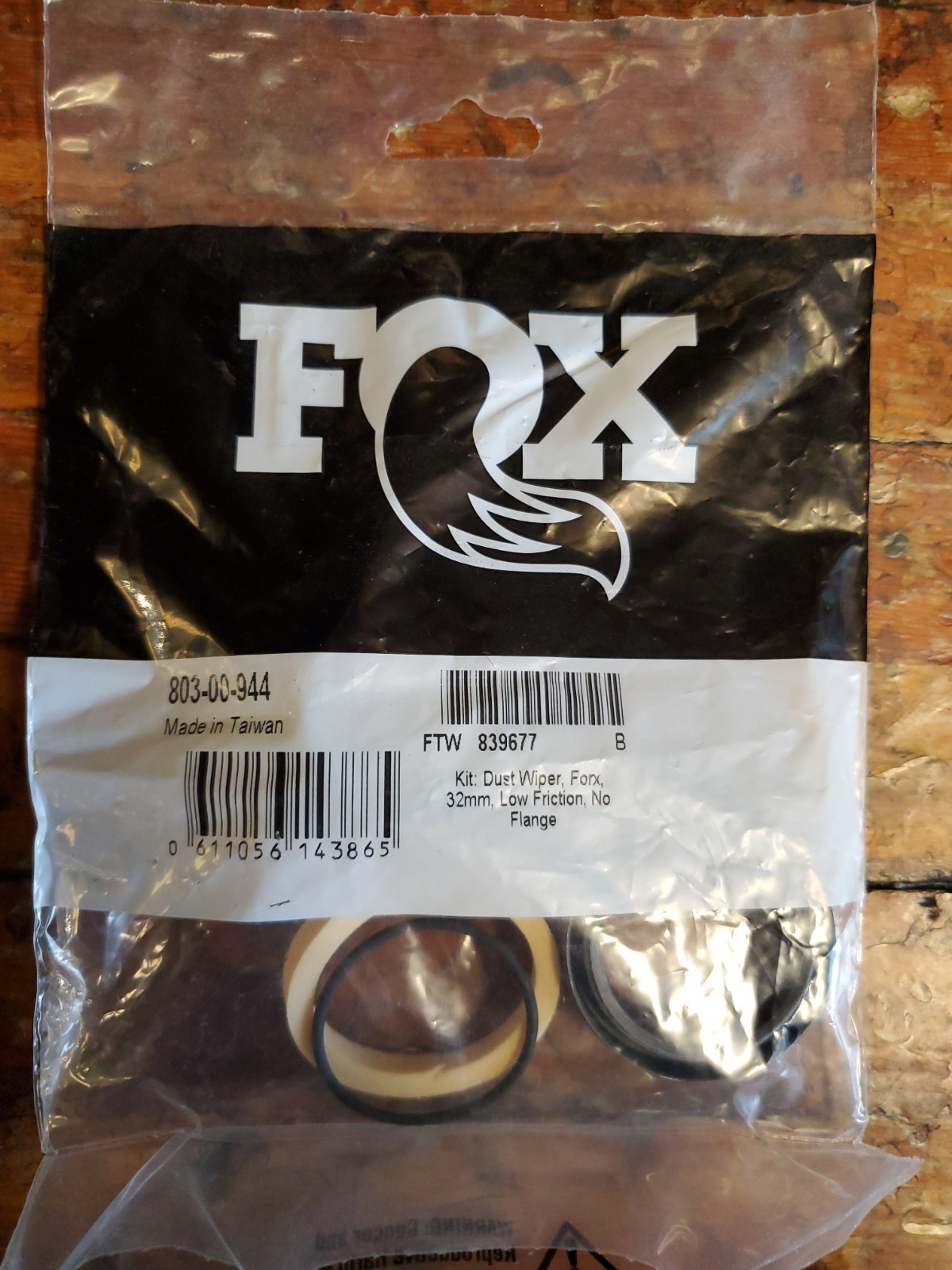 Genuine Fox 32mm Dust Wiper Fork Kit Low Friction Flangeless