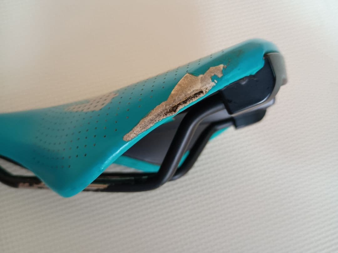Specialized Power Saddle 143mm Hollow TI Turquoise Used