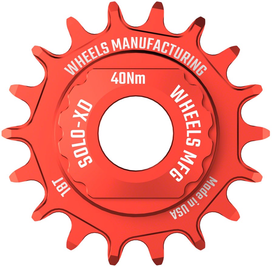 Wheels Manufacturing SOLO-XD XD/XDR Single Speed Conversion Kit – 18t, For SRAM