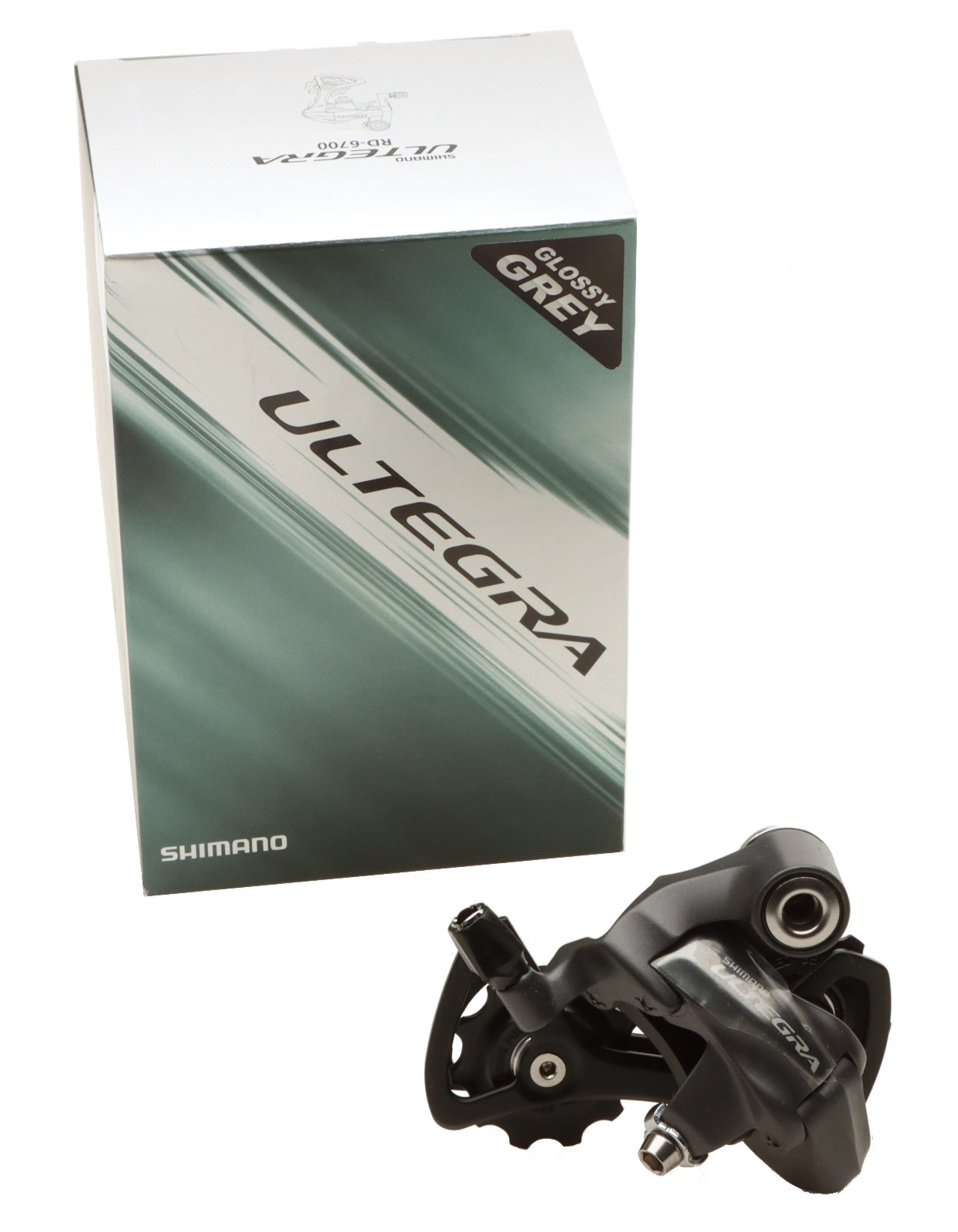 Shimano Ultegra RD-6700G SS Rear Derailleur 10s Short Cage Glossy Grey NOS NEW