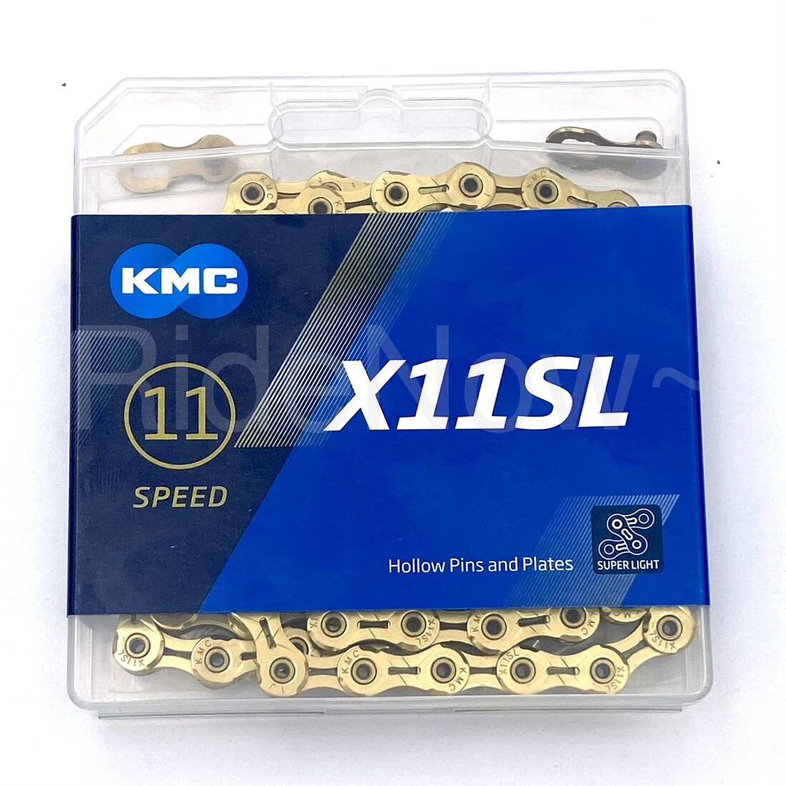 KMC X11SL Ti-N Gold Bike Chain Retail Pack 11 Speed Shimano/SRAM 118 Links