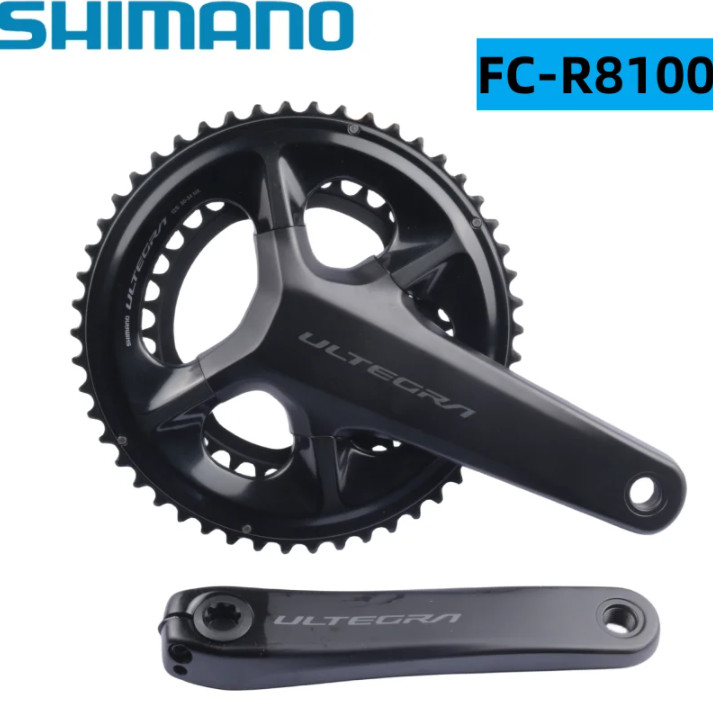 Shimano ULTEGRA FC-R8100 2×12 speed Crankset 165/170/172.5/175mm 50-34T 52-36T