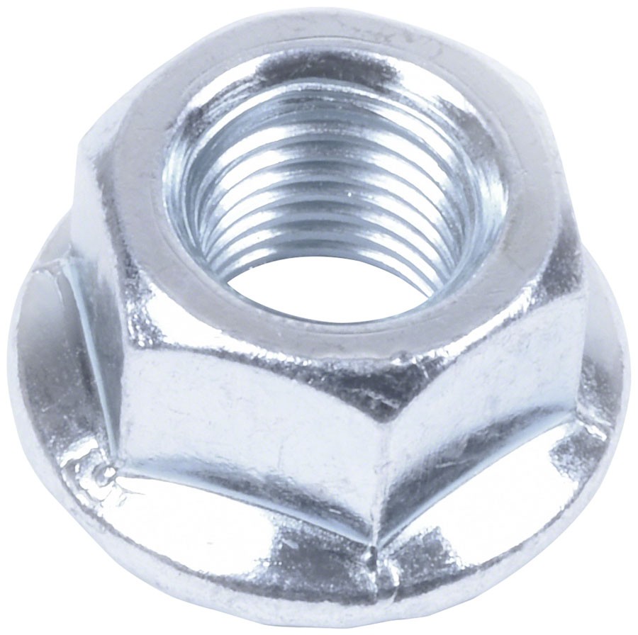 Heavy-Duty Steel BMX Outer Axle Nut – 9.5mm Thread, 26 TPI for Solid Axle Bikes