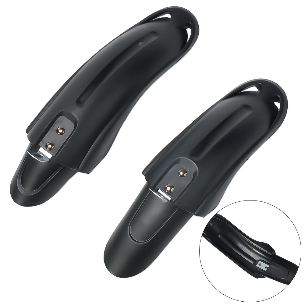 1 Pair PVC Plastic Bicycle Mudguard Set 12-20 Inch Childrens Bike Mudguards