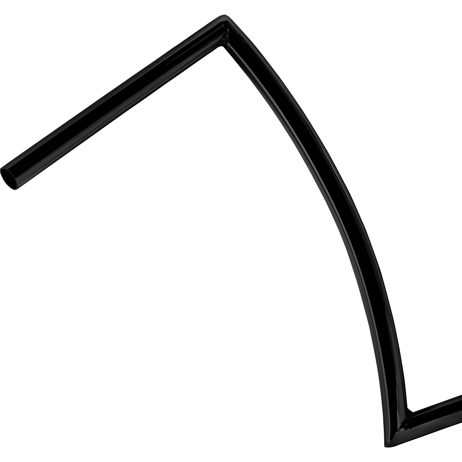 Tracer 15″ High Rise Handlebar 7/8″ Clamp Steel Black Bars for Lowrider Bike US