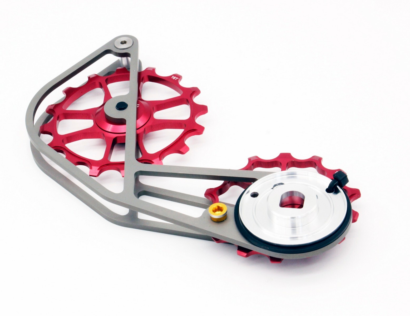 Swishti Road Bike Oversized Pulley Titanium Cage For SRAM Force Etap Axs Red