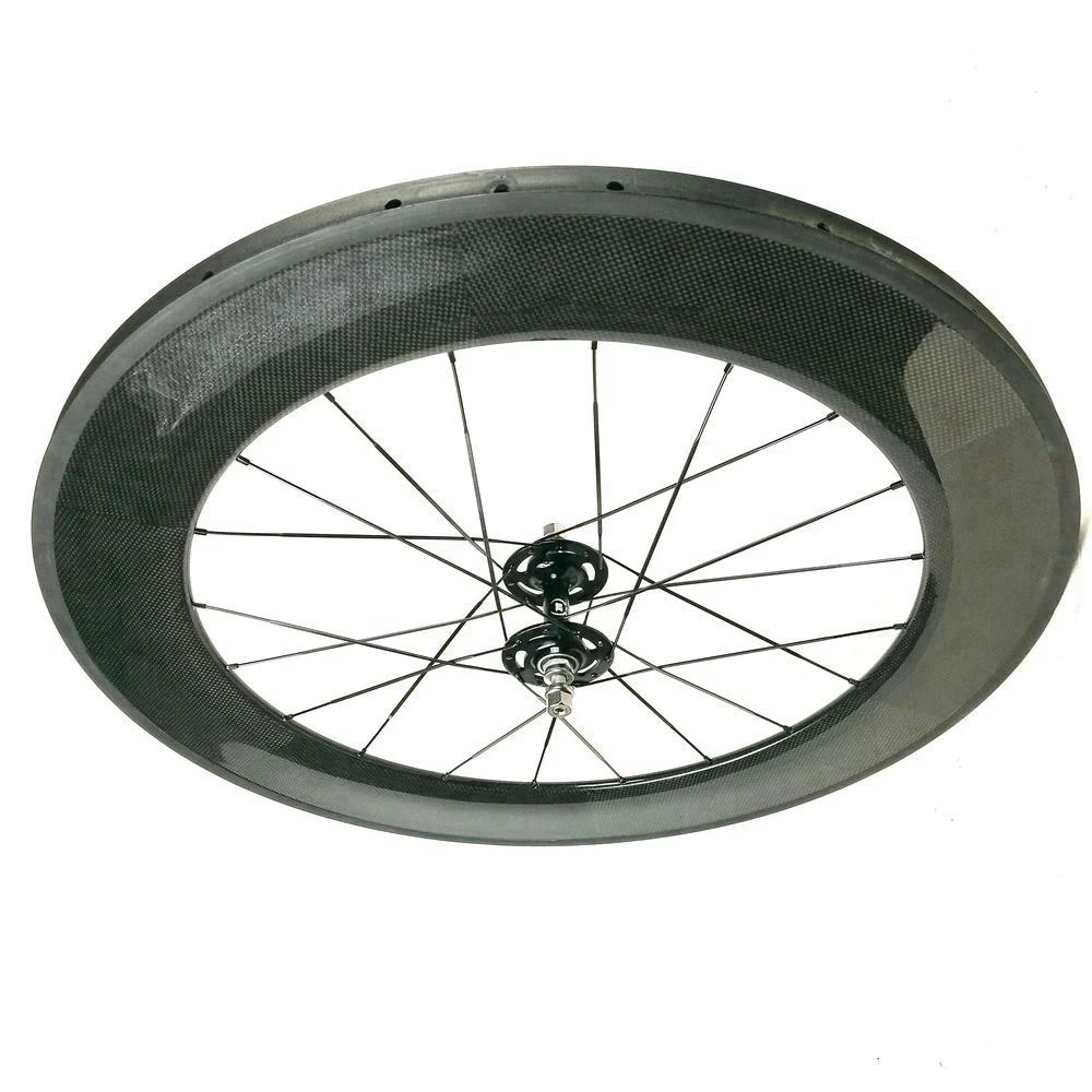 MTB Bicycle Road 700C 88mm Depth Carbon Rims Tubular Matte/glossy V Brake Rings