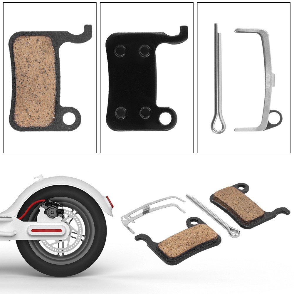 Electric Scooter Brake Pads Long Distances Extended Service Life Stable Braking