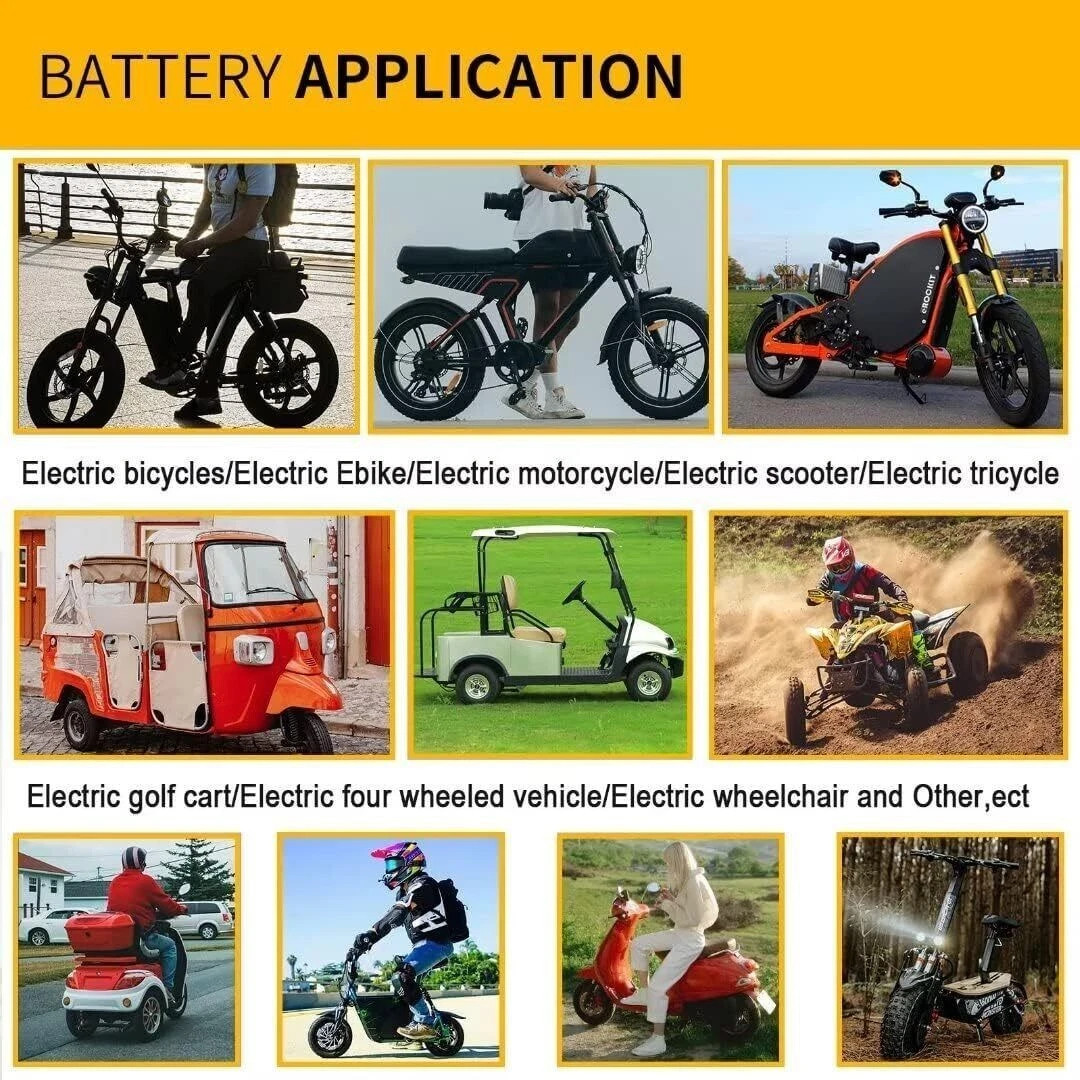 36V Ebike Li-ion Battery 36V 14Ah electric bicycle lithium battery 750W Motors