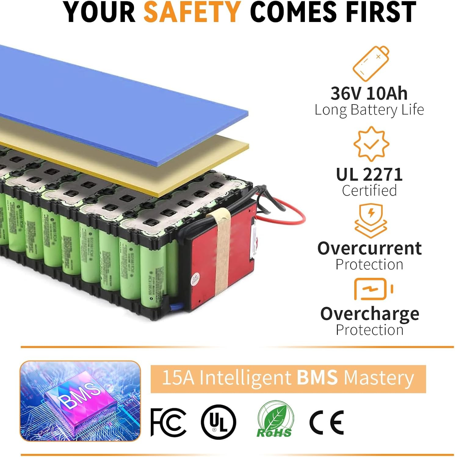 36V Battery For Jetson Bolt Pro Folding Ebike LiIon Battery Pack Lithium Battery