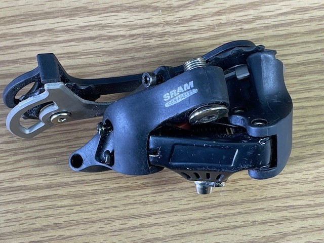 SRAM 7.0 Rear Derailleur 1:1 Actuation – MTB Bike Long Cage Black Composite