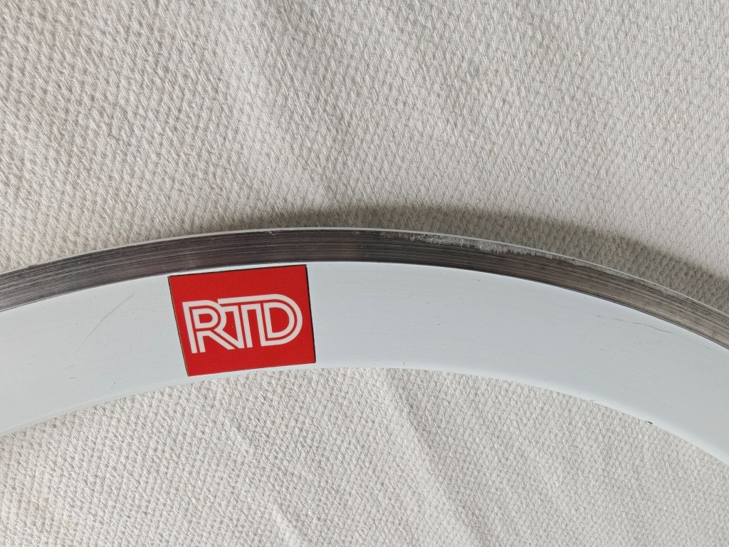 Deep V Aero Rim PAIR 700c 32H White 43mm | Fixie Single Speed Track