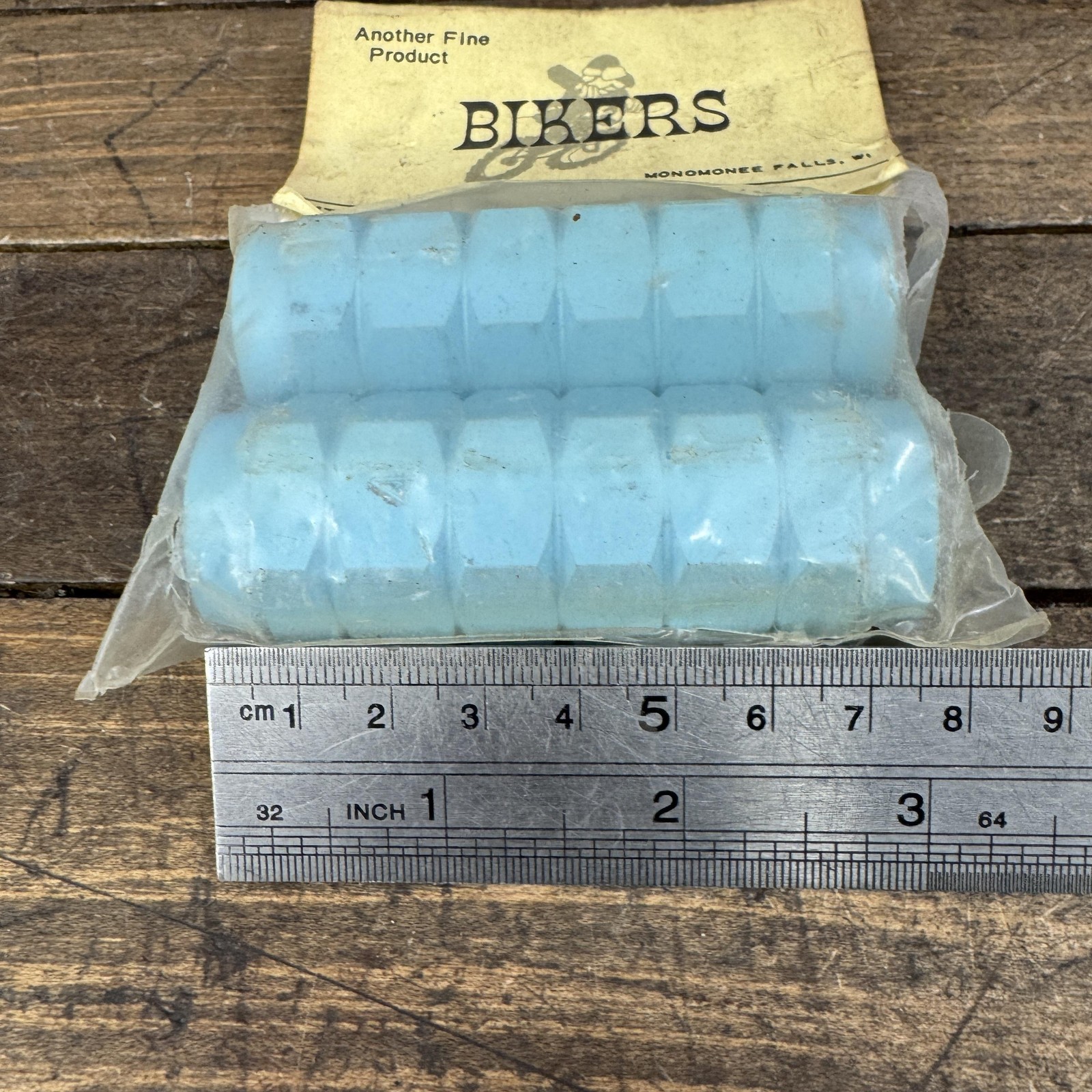 Vintage BMX Pegs Light Blue NOS Old School BMX Freestyle 80s