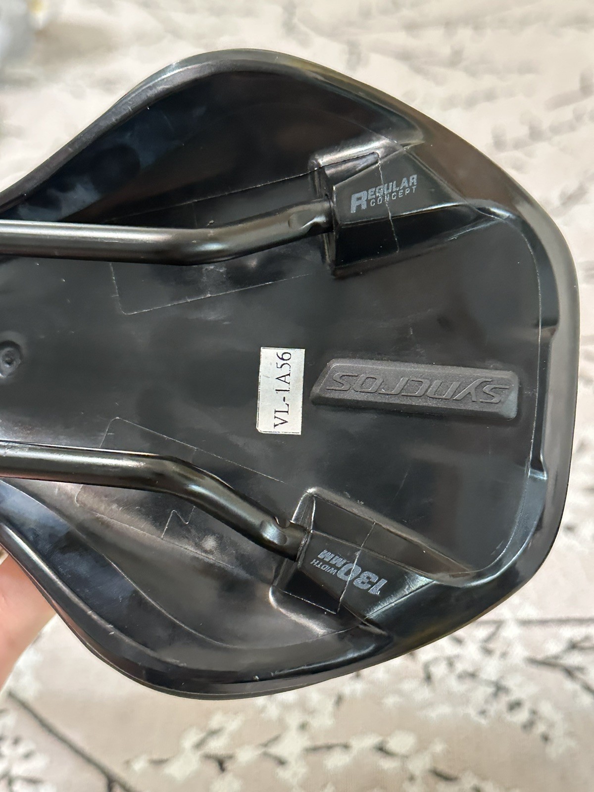 Syncros Belcarra 130mm Road Bike Racing Saddle seat VL-1A56~Black ~9oz.