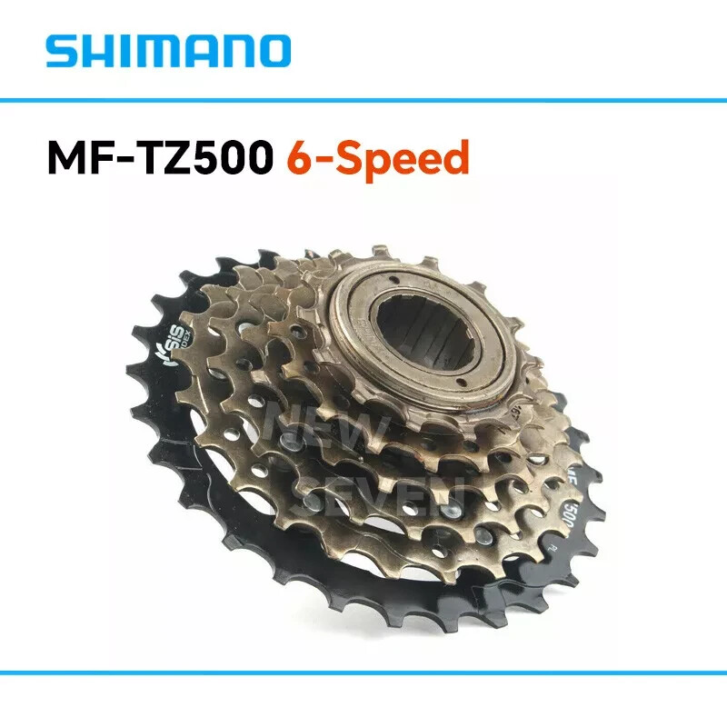 Shimano MF-TZ500 6-Speed Freewheel Cassette for MTB Road Cycling Bike 14-28T