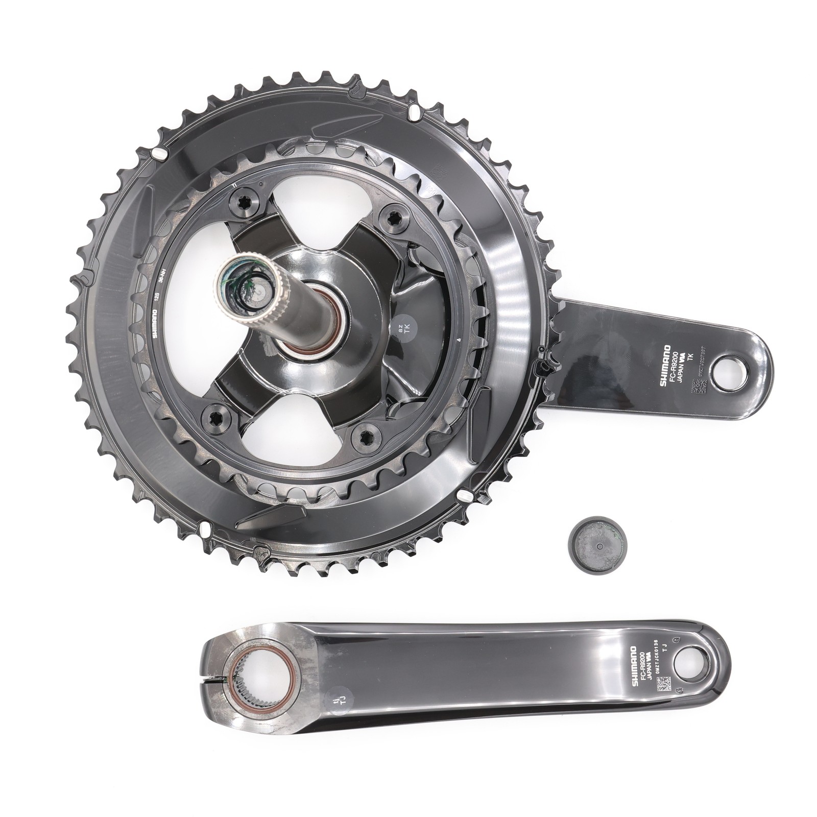 Shimano Dura-Ace R9200 Crankset 12-Speed Hollowtech II Road Black