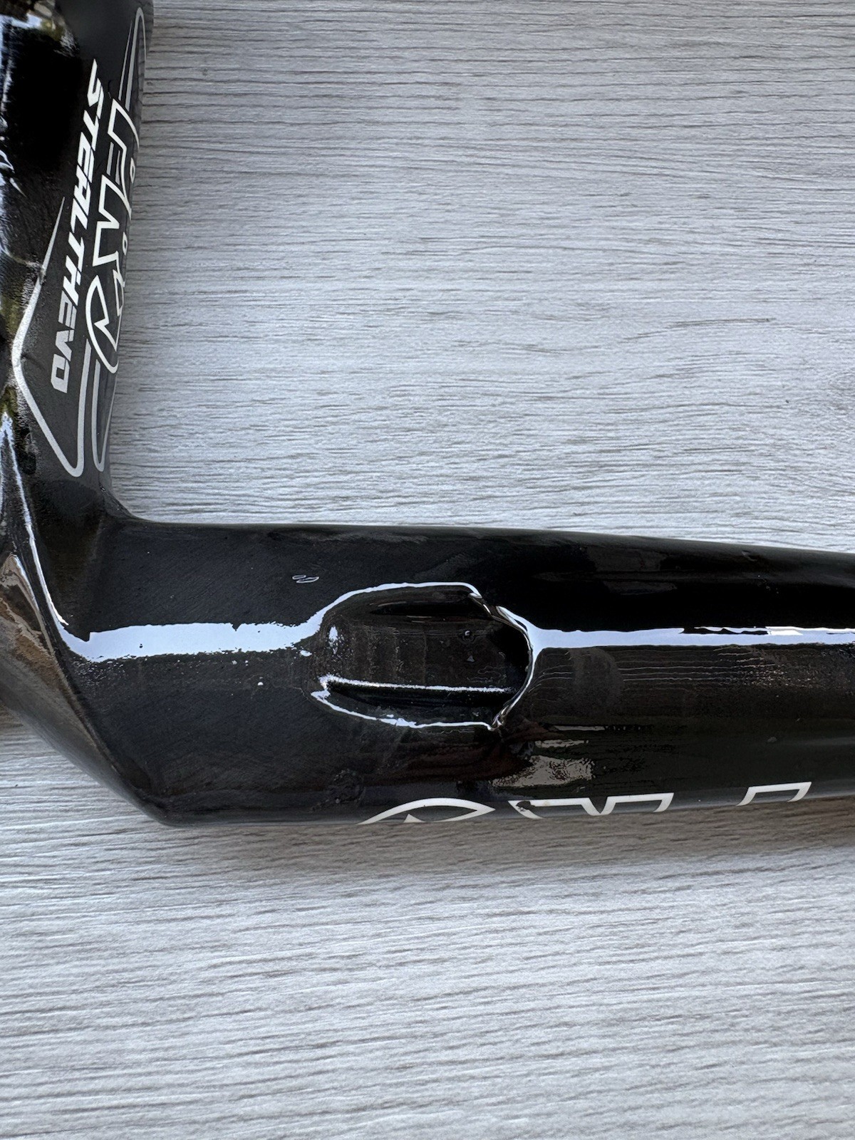 PRO Stealth Evo Carbon Drop Bar 44 cm C To C And Stem 110 mm 1 1/8 In. 410 Grams