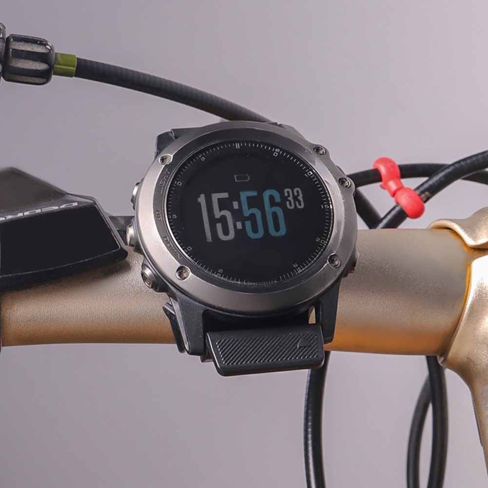 Bike Watch Mount for Garmin Fenix3 5x 5xplus 6x 7x Suitable for All Terrains