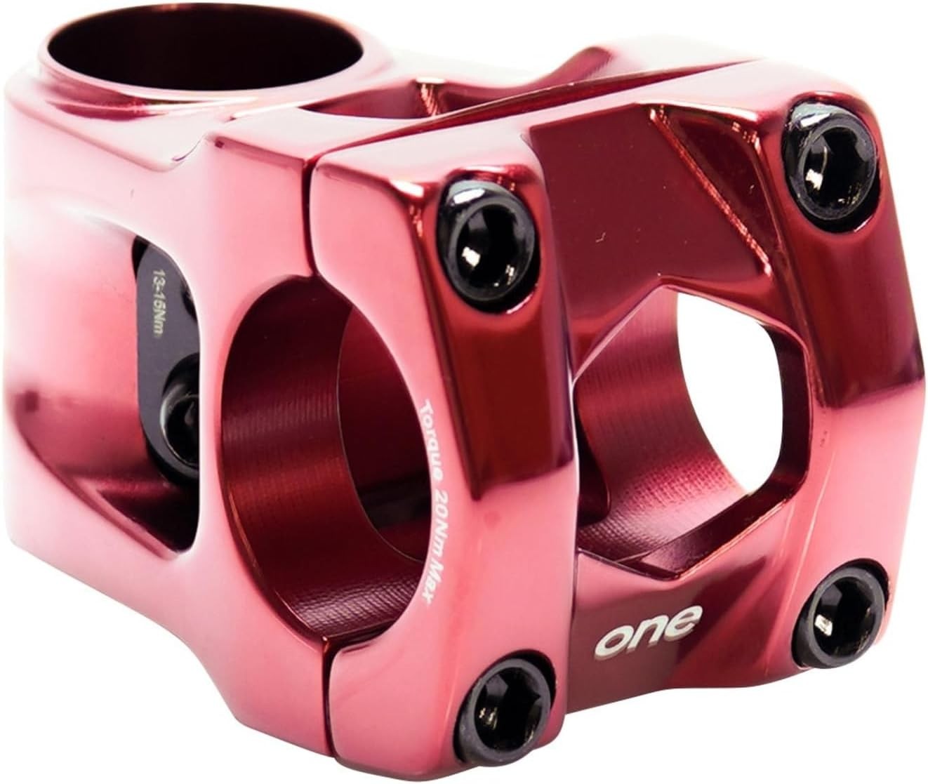 BMX Stem – Hollow, 31.8mm Bar, 53mm, 6061-T6, 244g, 0°, Knee-Friendly