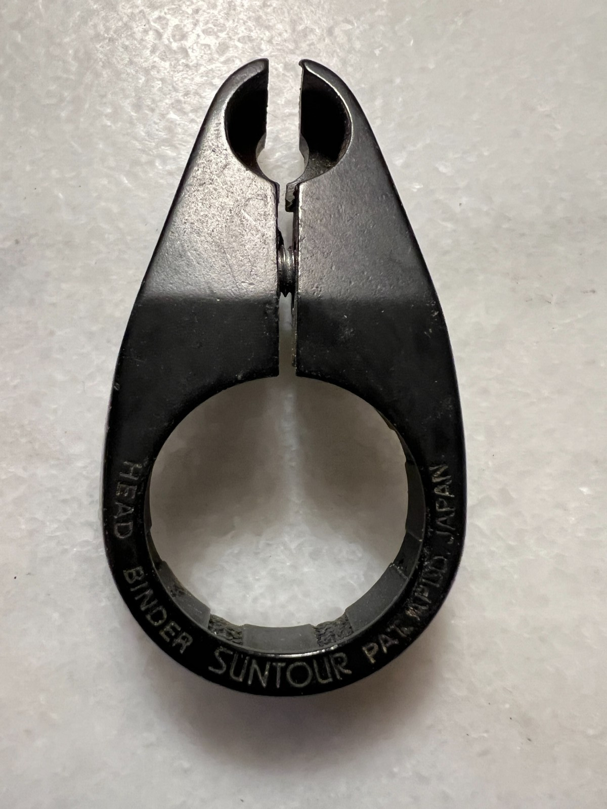 NOS Vintage Suntour 1″ Head Binder & Cable Stop, black