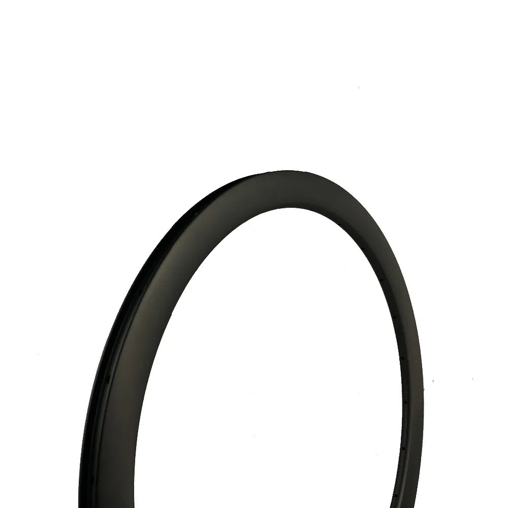 Carbon Gravel Road Bike Rim Clincher Tubeless 29mm Wide V Brake or Disc Brake