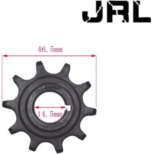 Lightweight 10 Tooth Clutch Drive Gear for Motorized Bike Engines 49cc to 80cc