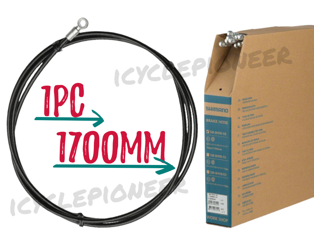 (1700mm) Shimano BH90-SB Brake Hose For XTR XT SLX ALFINE 1pc