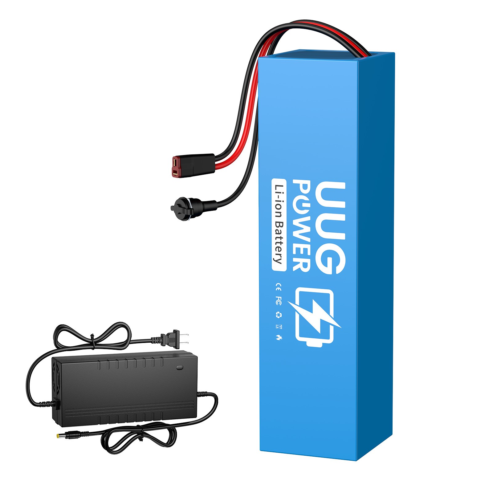 UUG 48V 8AH Lithium Battery for 200W-1000W Ebike Electric Bicycle Battery