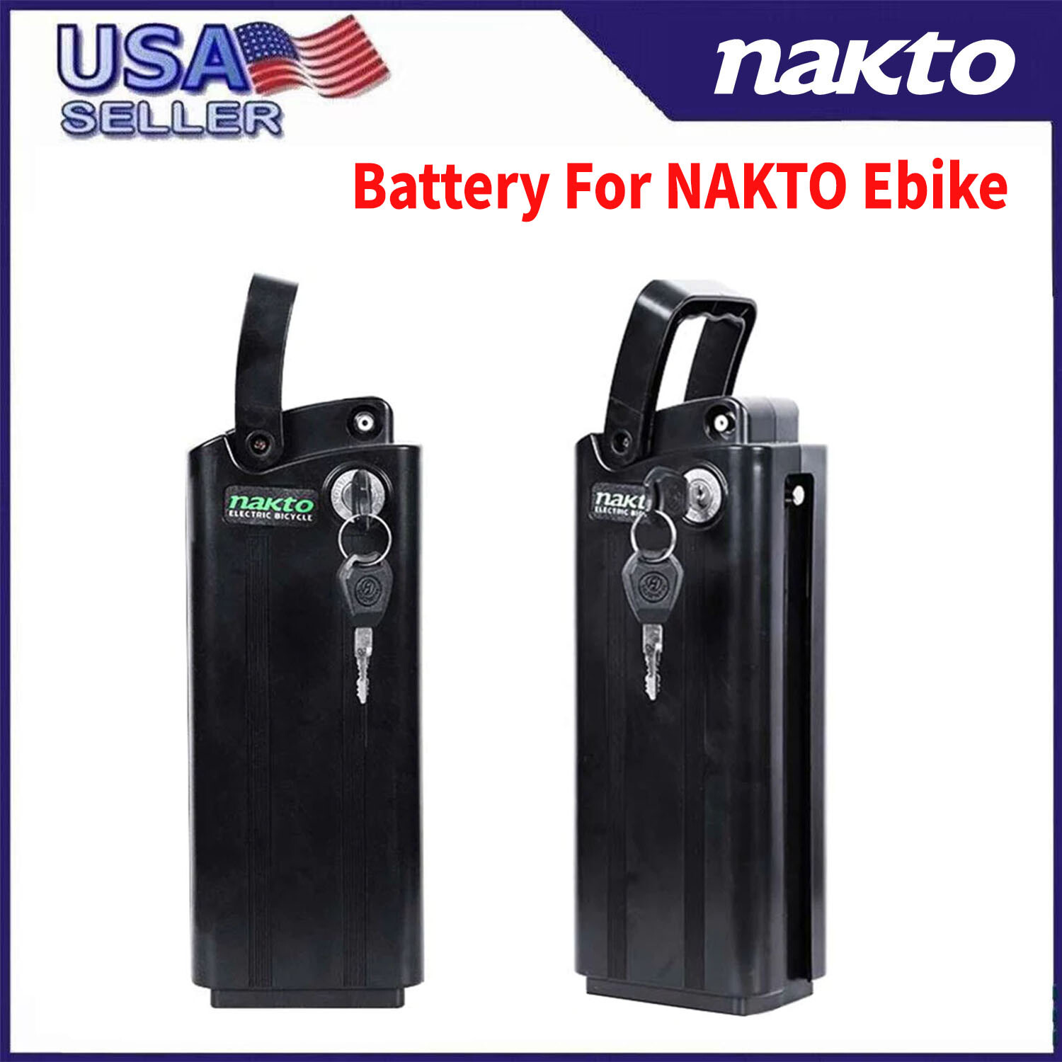 Ebike Battery Replacement ,Electric Bike Battery For NAKTO Ebike USA