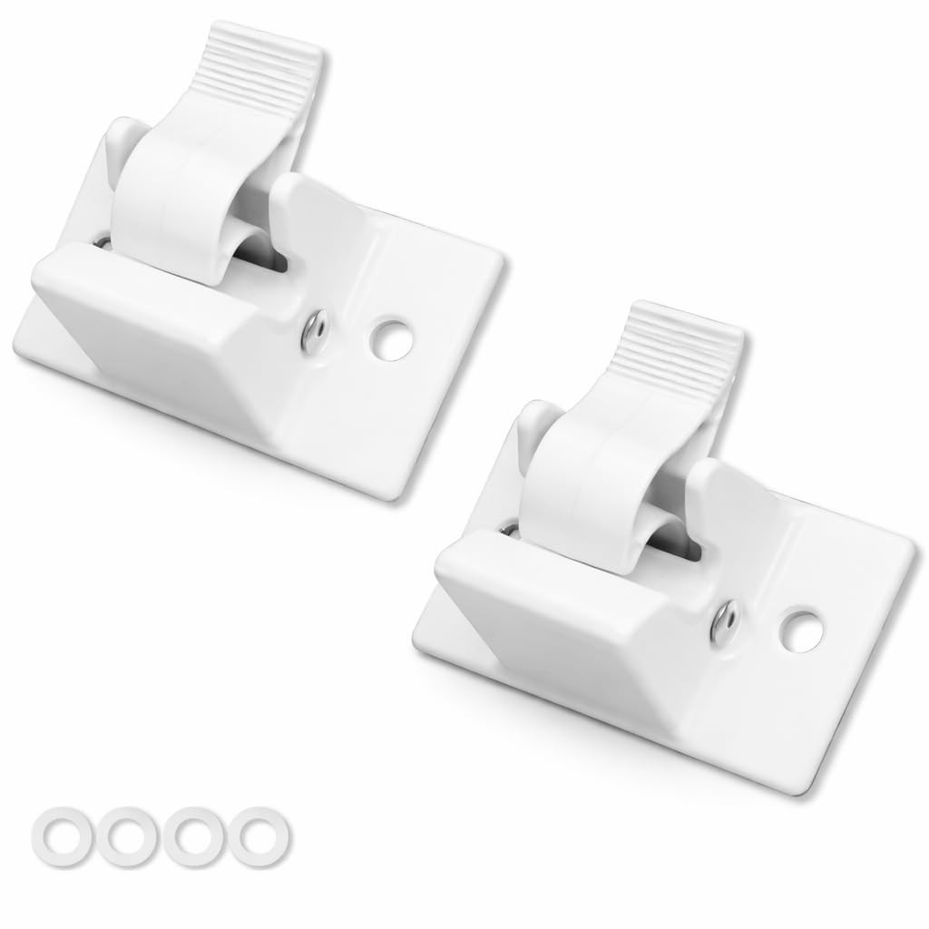 2Pcs RV Awning Bracket Replace 3104653.005, RV Camper Trailer Bottom Mounting Br