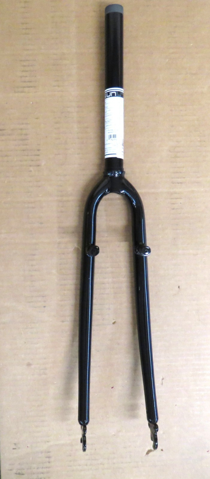 1 1/8 Threadless 700C Hybrid Fork 250mm x 120mm x 28.6mm Cromoly Black Canti