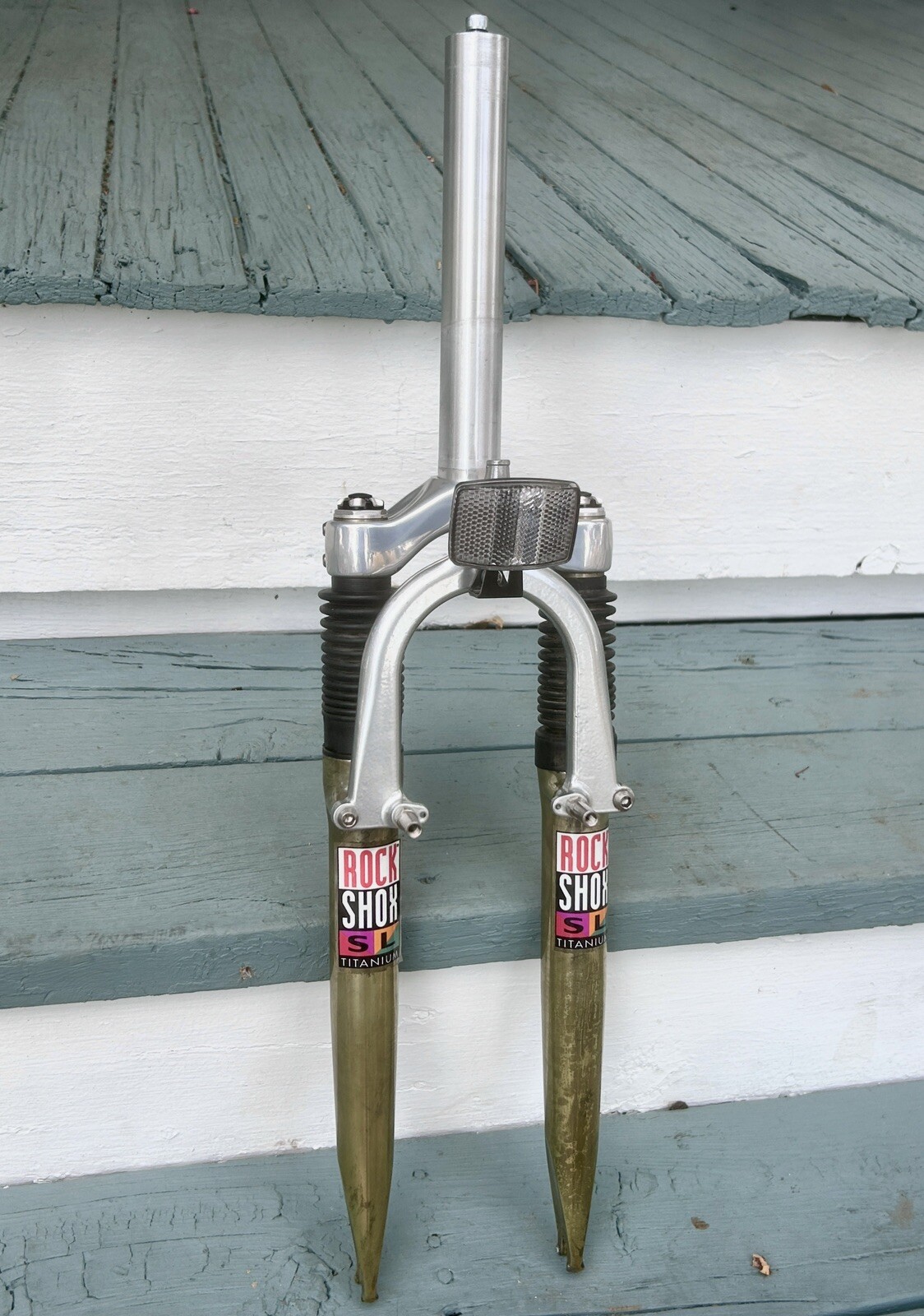 RockShox Titanium SL Mag 21 Suspension Fork Vintage Mountain Bike Yeti Ritchey