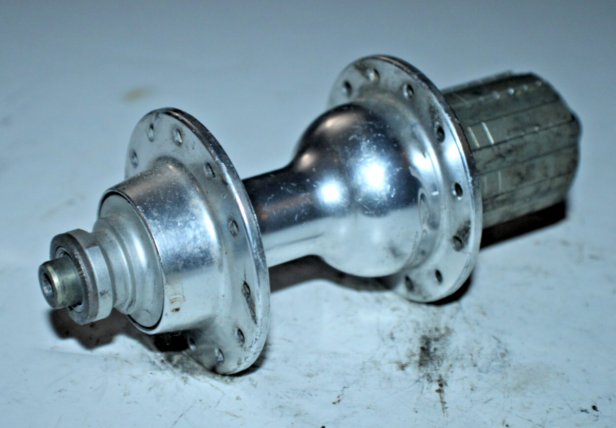 Racing Rear Hub Freehub Silver 24H 131mm Touring Road MTB Gravel USA Shipper :)
